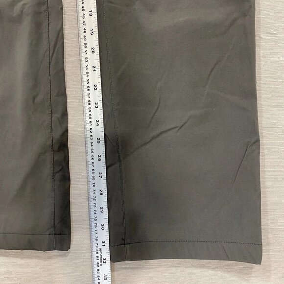 Eddie Bauer Fleece Lined Tech Pants Mens 36 x 32 Gray Water Repellent Insulated - Picture 12 of 15